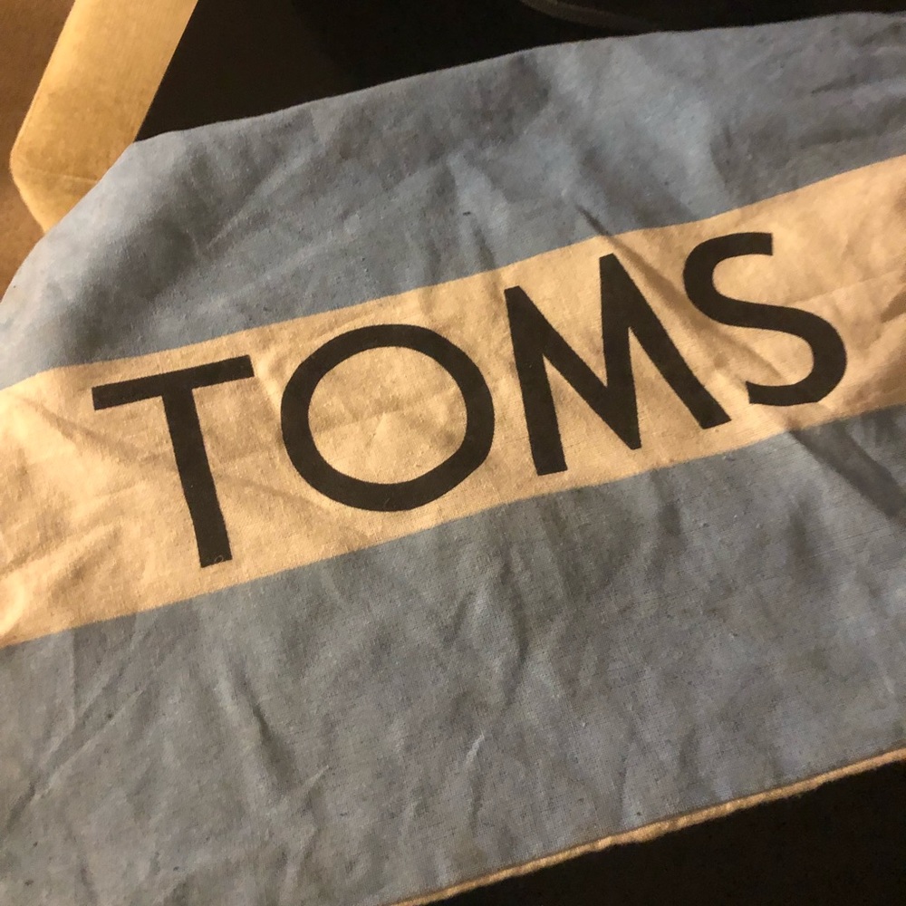 Very good condition Toms Wedge Bootie Size 8.5